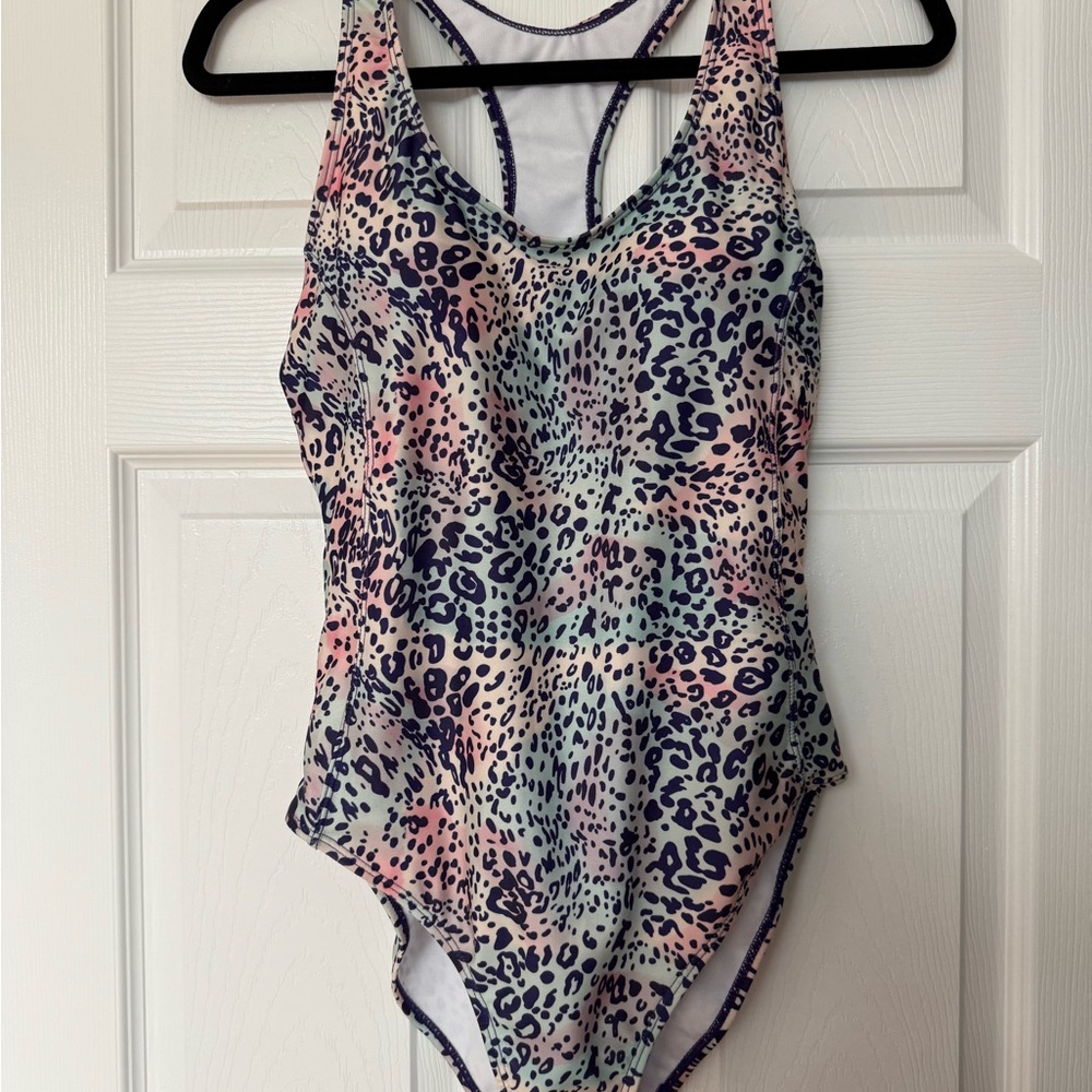 Cheetah Print One-Piece Swimsuit